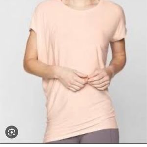 NWT Athleta Asym. Threadlight Relaxed Tee